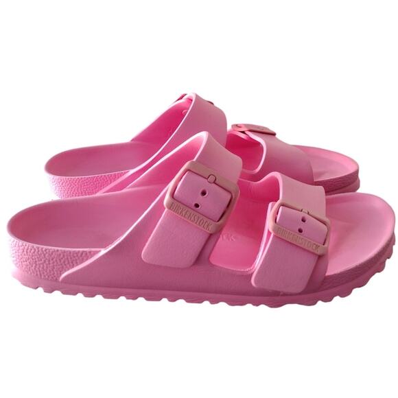 Birkenstock Candy Pink Arizona Essentials EVA Sandals Women's EU 39 US 8-8.5 - Picture 1 of 10